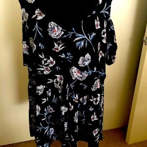 Torrid size 2 NWT cold shoulder blouse